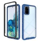 For Samsung Galaxy S20+ Shockproof Starry Sky PC + TPU Protective Case(Blue) - 1