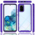 For Samsung Galaxy S20+ Shockproof Starry Sky PC + TPU Protective Case(Blue) - 3