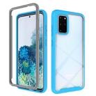 For Samsung Galaxy S20+ Shockproof Starry Sky PC + TPU Protective Case(Sky Blue) - 1