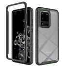 For Samsung Galaxy S20 Ultra Shockproof Starry Sky PC + TPU Protective Case(Black) - 1