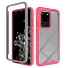 For Samsung Galaxy S20 Ultra Shockproof Starry Sky PC + TPU Protective Case(Red) - 1