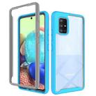 For Samsung Galaxy A71 5G Shockproof Starry Sky PC + TPU Protective Case(Sky Blue) - 1