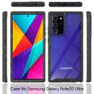 For Samsung Galaxy Note20 Ultra Shockproof Starry Sky PC + TPU Protective Case(Purple) - 3