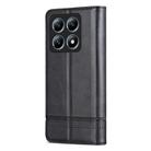 For Xiaomi 14T Pro AZNS Magnetic Calf Texture Flip Leather Phone Case(Black) - 3