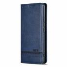For Xiaomi 15 Pro AZNS Magnetic Calf Texture Flip Leather Phone Case(Dark Blue) - 3