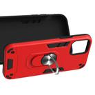 For iPhone 12 / 12 Pro Armour Series PC + TPU Protective Case with Ring Holder(Red) - 4