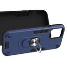 For iPhone 12 / 12 Pro Armour Series PC + TPU Protective Case with Ring Holder(Royal Blue) - 4