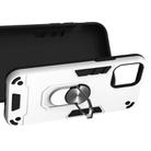 For iPhone 12 / 12 Pro Armour Series PC + TPU Protective Case with Ring Holder(Silver) - 4