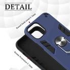 For iPhone 12 Pro Max Armour Series PC + TPU Protective Case with Ring Holder(Dark Blue) - 8