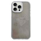 For iPhone 12 Pro Max Diamond Texture TPU Hybrid PC IMD Phone Case(Black) - 1