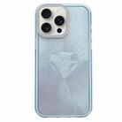 For iPhone 13 Pro Max Diamond Texture TPU Hybrid PC IMD Phone Case(Blue) - 1
