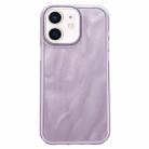 For iPhone 11 Quicksand Texture Glitter TPU Hybrid PC Phone Case(Purple) - 1
