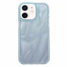 For iPhone 11 Quicksand Texture Glitter TPU Hybrid PC Phone Case(Blue) - 1