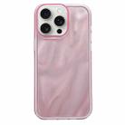 For iPhone 12 Pro Quicksand Texture Glitter TPU Hybrid PC Phone Case(Pink) - 1