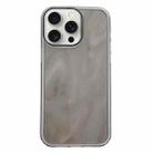 For iPhone 14 Pro Max Quicksand Texture Glitter TPU Hybrid PC Phone Case(Black) - 1