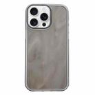 For iPhone 16 Pro Max Quicksand Texture Glitter TPU Hybrid PC Phone Case(Black) - 1