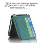 For Samsung Galaxy Z Flip4 POLA Light Luxury Card Slots Leather Phone Case(Green) - 3