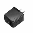 M167 PD 20W Type-C and USB QC 3.0 Fast Charger, Specification:US Plug(Black) - 1