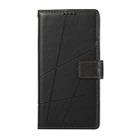 For Xiaomi 15 Pro PU Genuine Leather Texture Embossed Line Phone Case(Black) - 2