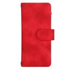 For Samsung Galaxy Z Fold6 Dream 9-Card Zipper Wallet RFID Leather Phone Case with Lanyard(Red) - 2