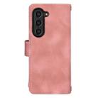 For Samsung Galaxy Z Fold6 Dream 9-Card Zipper Wallet RFID Leather Phone Case with Lanyard(Rose Gold) - 3