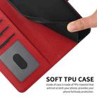 For OPPO A16 / A16s Cartoon Cats Leather Phone Case(Red) - 3