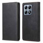 For Xiaomi 14T Pro Business Solid Color Magnetic RFID Leather Phone Case(Black) - 1