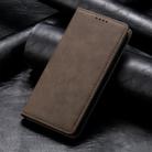 For Xiaomi Poco X7 Pro / Redmi Turbo 4 Business Solid Color Magnetic RFID Leather Phone Case(Brown) - 2
