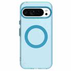 For Google Pixel 9 Pro Candy Magsafe PC Hybrid TPU Phone Case(Blue) - 2