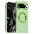 For Google Pixel 9 Pro XL Candy Magsafe PC Hybrid TPU Phone Case(Green) - 1