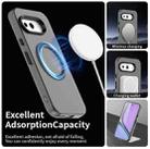 For Google Pixel 9a Candy Magsafe PC Hybrid TPU Phone Case(Black) - 3