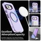 For Google Pixel 9a Candy Magsafe PC Hybrid TPU Phone Case(Purple) - 3