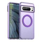 For Google Pixel 8 Pro Candy Magsafe PC Hybrid TPU Phone Case(Purple) - 1