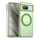 For Google Pixel 8 Candy Magsafe PC Hybrid TPU Phone Case(Green) - 1