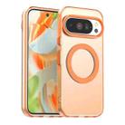 For Google Pixel 10 / 10 Pro Candy Magsafe PC Hybrid TPU Phone Case(Orange) - 1