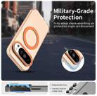 For Google Pixel 10 / 10 Pro Candy Magsafe PC Hybrid TPU Phone Case(Orange) - 2