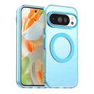 For Google Pixel 10 Pro XL Candy Magsafe PC Hybrid TPU Phone Case(Blue) - 1