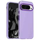 For Google Pixel 9 Pro Candy PC Hybrid TPU Shockproof Phone Case(Purple) - 1