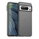 For Google Pixel 8 Pro Candy PC Hybrid TPU Shockproof Phone Case(Black) - 1