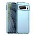 For Google Pixel 8 Pro Candy PC Hybrid TPU Shockproof Phone Case(Blue) - 1