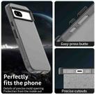 For Google Pixel 8a Candy PC Hybrid TPU Shockproof Phone Case(Black) - 3