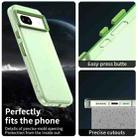 For Google Pixel 8a Candy PC Hybrid TPU Shockproof Phone Case(Green) - 3