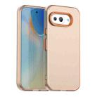 For Google Pixel 9a Candy PC Hybrid TPU Shockproof Phone Case(Orange) - 1