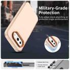 For Google Pixel 9a Candy PC Hybrid TPU Shockproof Phone Case(Orange) - 2
