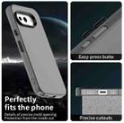 For Google Pixel 9a Candy PC Hybrid TPU Shockproof Phone Case(Black) - 3