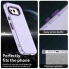 For Google Pixel 9a Candy PC Hybrid TPU Shockproof Phone Case(Purple) - 3