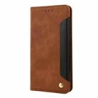 For Samsung Galaxy A06 4G Skin Feel Splicing Leather Phone Case(Brown) - 2
