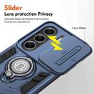 For Tecno Camon 40 Pro 4G Camshield Ring Holder Phone Case(Royal Blue) - 3