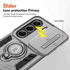 For Tecno Camon 40 Pro 4G Camshield Ring Holder Phone Case(Grey) - 3