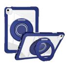 For iPad Air 11 2025 / 2024 / 10.9 2022 Crystal Armor PC Hybrid TPU Tablet Case(Dark Blue) - 1
